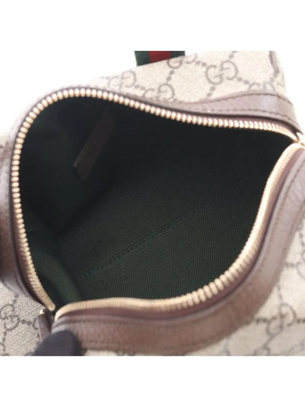 Gucci Handbag Ophidia Mini GG Supreme Beige Canvas - Picture 3 of 4